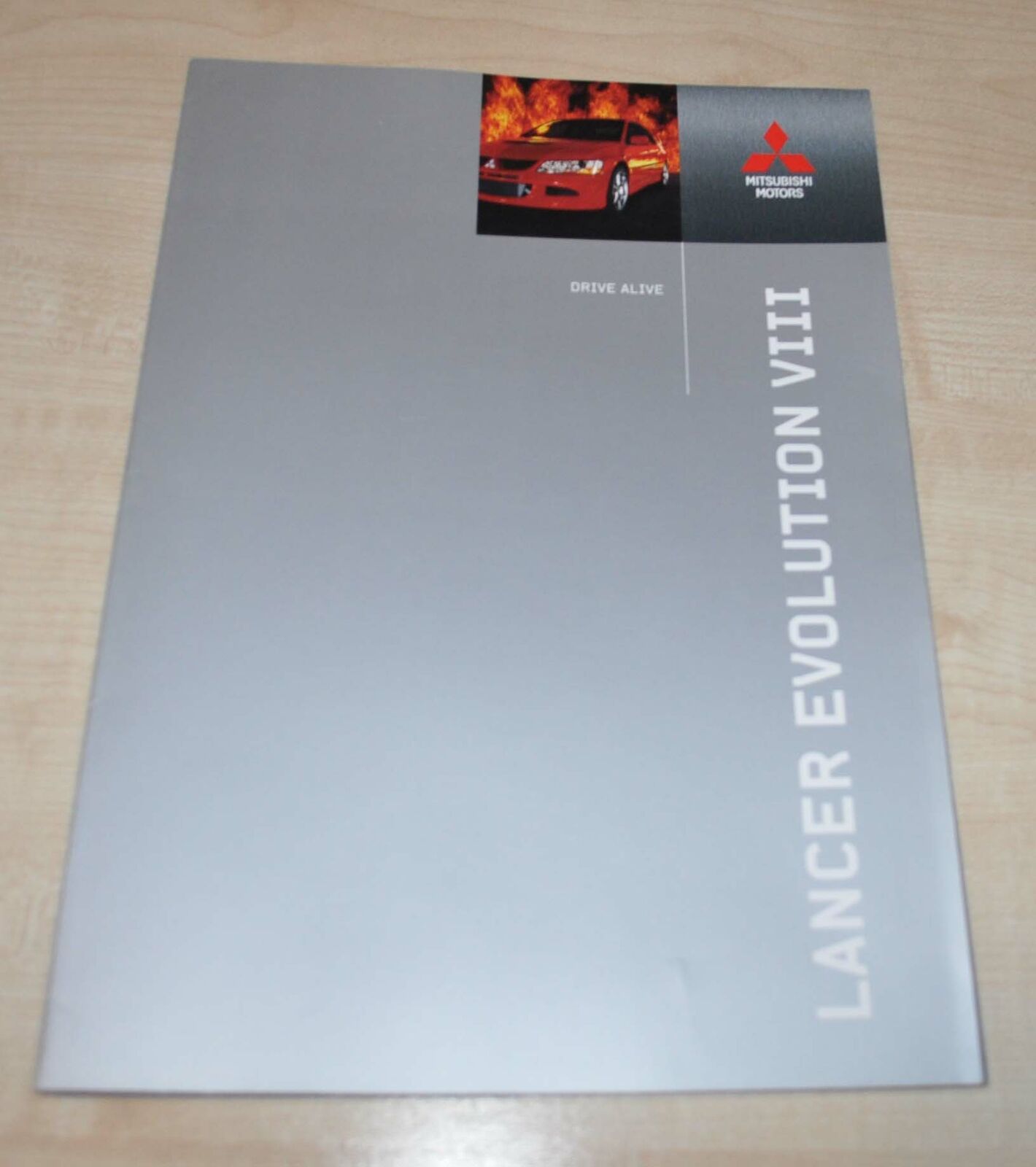 Mitsubishi Lancer Evolution Viii Sales Brochure Prospekt Russian