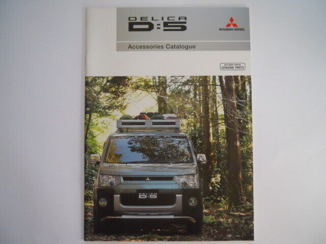 Mitsubishi Delica D 5 January  2007 Accessories Catalog