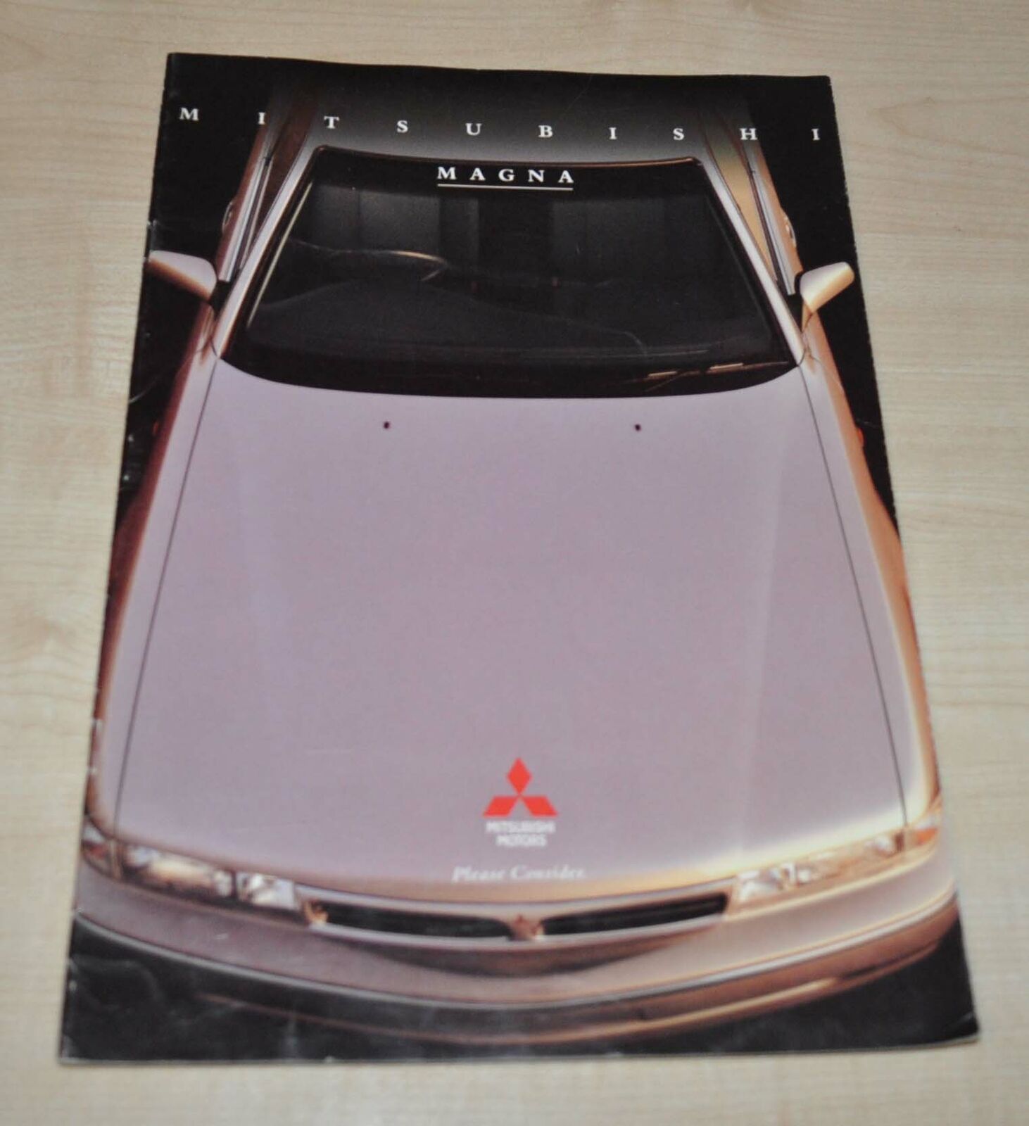 1994 Mitsubishi Magna (sigma) Sales Brochure Prospekt Australia