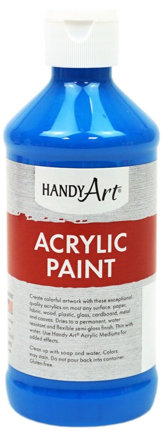 Handy Art Ha106-156  Blue -acrylic Paint 8oz